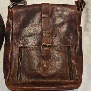 Mou Meraki Genuine Leather Crossbody Purse/Handbag